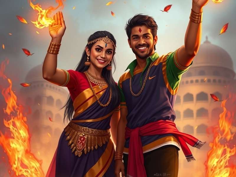 Ember Flame Champion Indian Version Celebration